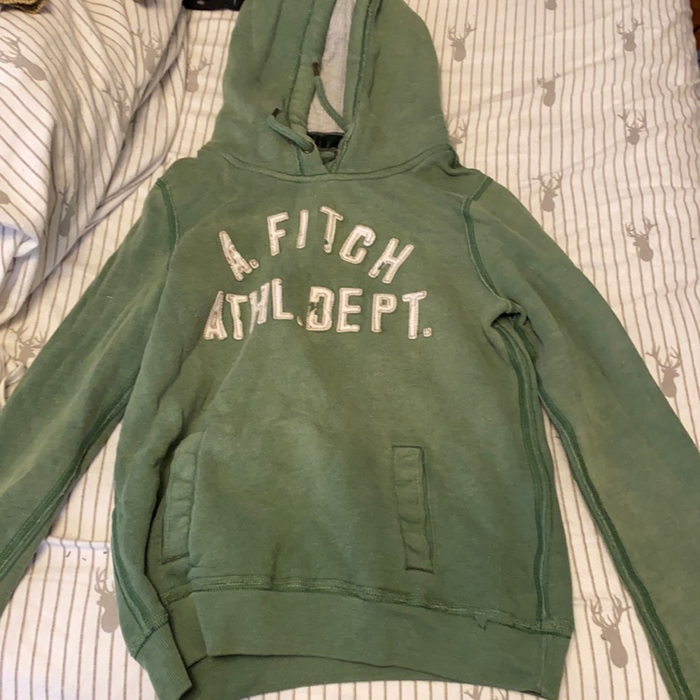 Green Abercrombie and Fitch sweater